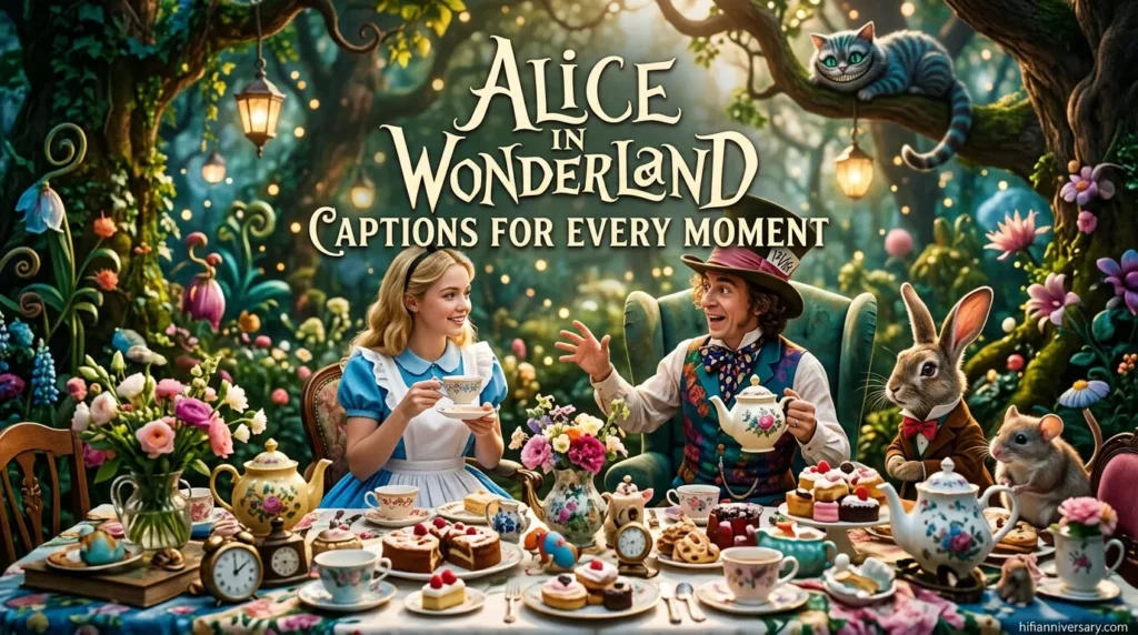 Alice in Wonderland Captions for Every Moment