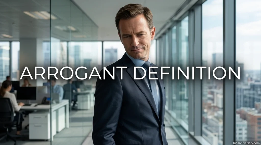 Arrogant Definition