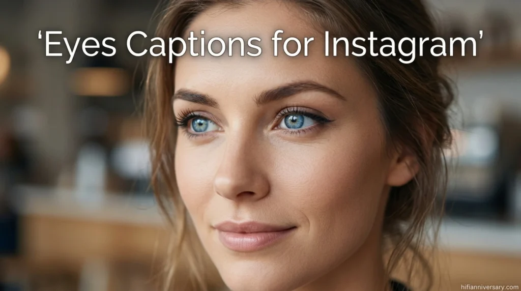 Eyes Captions for Instagram
