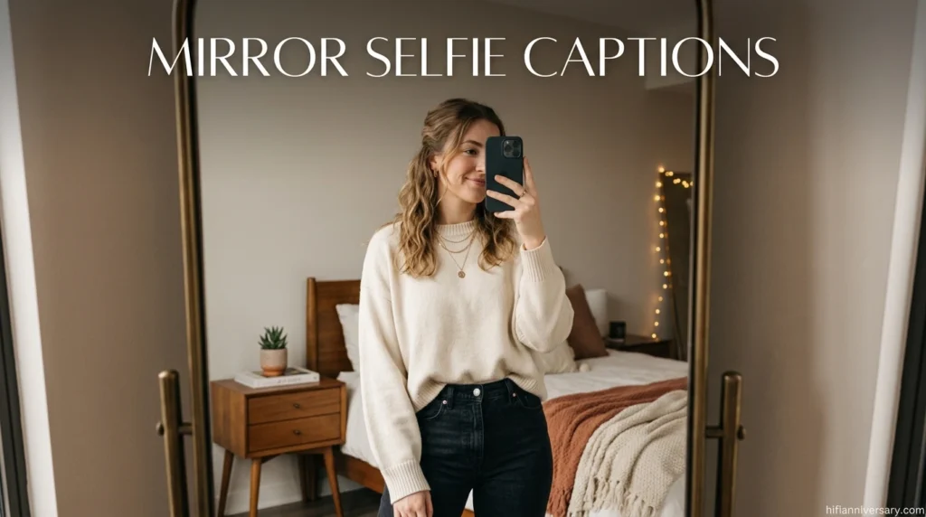 Mirror Selfie Captions