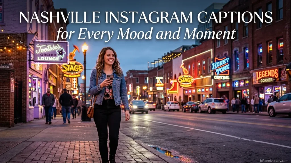 Nashville Instagram Captions for Every Mood and Moment