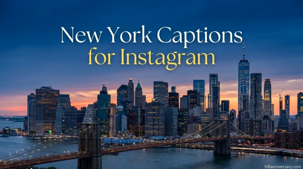 New York Captions for Instagram