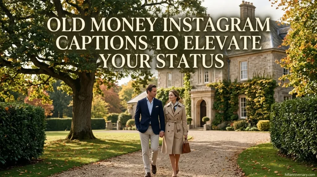 Old Money Instagram Captions to Elevate Your Status
