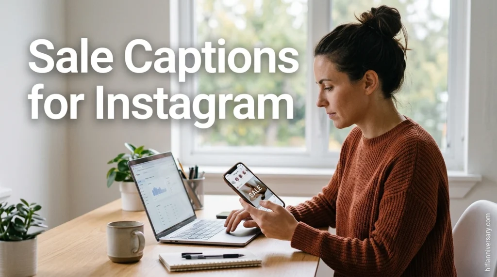 Sale Captions for Instagram