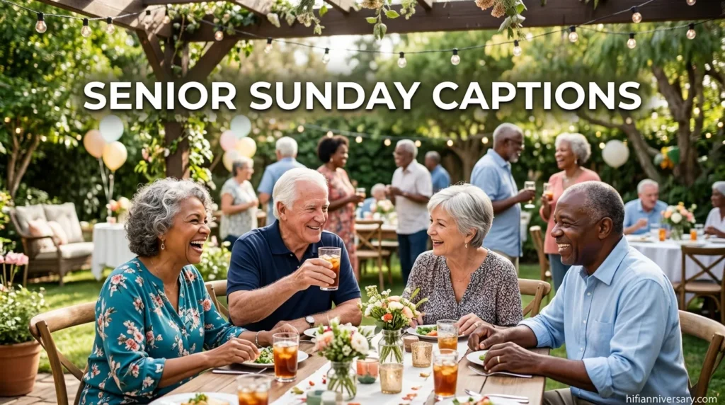 Senior Sunday Captions