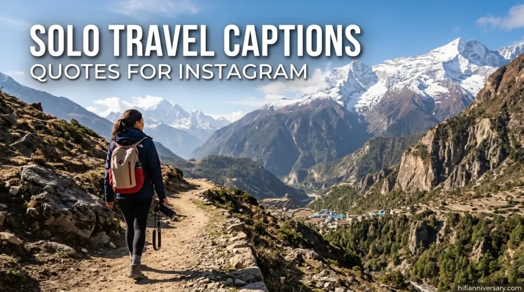 Solo Travel Captions Quotes for Instagram