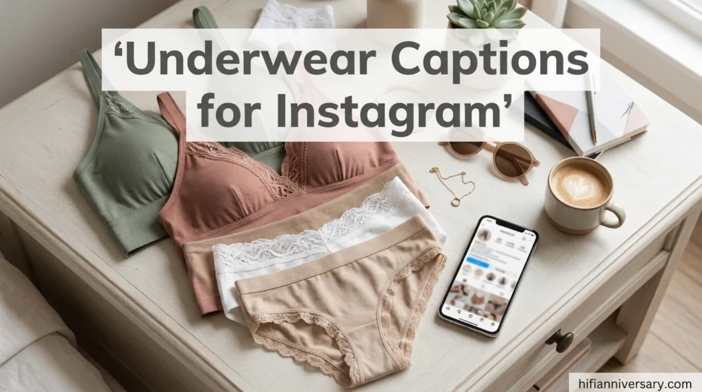 Underwear Captions for Instagram