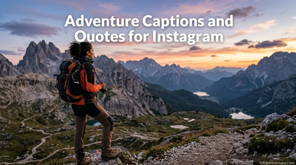 Adventure Captions and Quotes for Instagram
