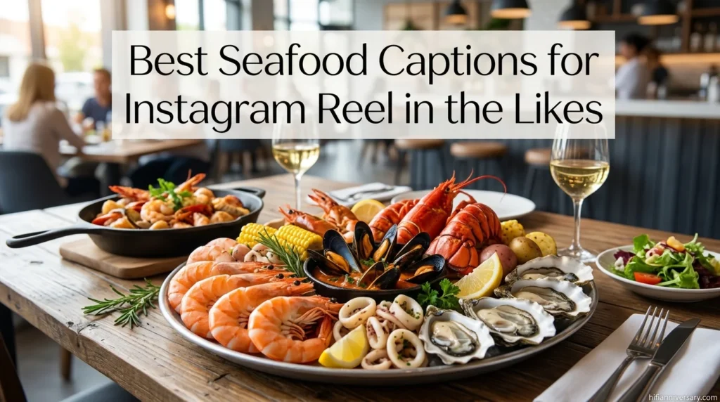 Best Seafood Captions for Instagram Reel in the Likes