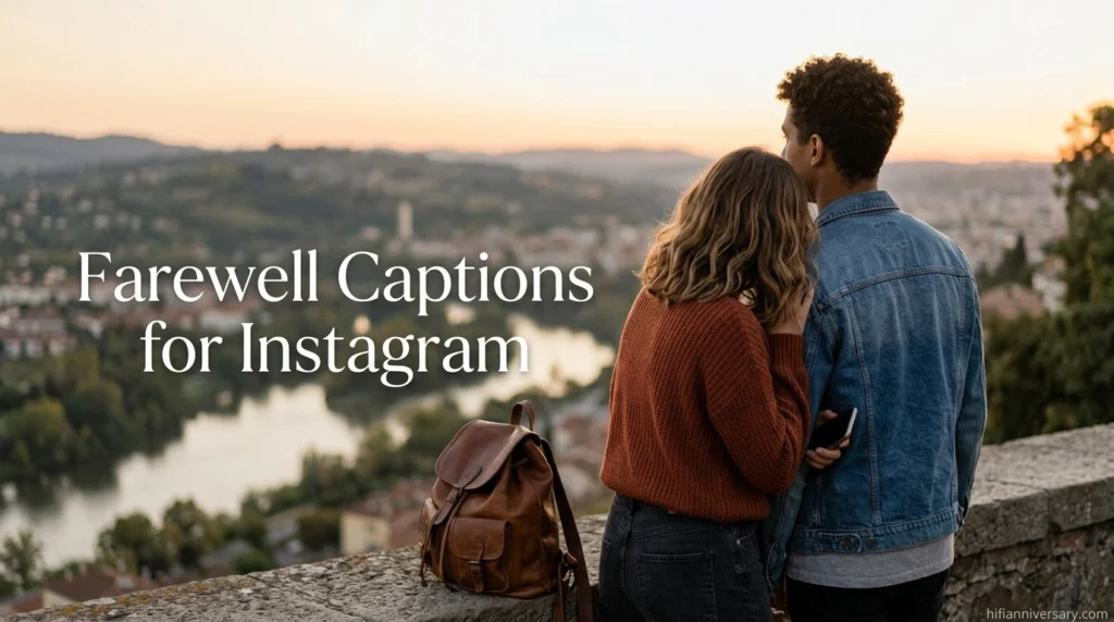 Farewell Captions for Instagram