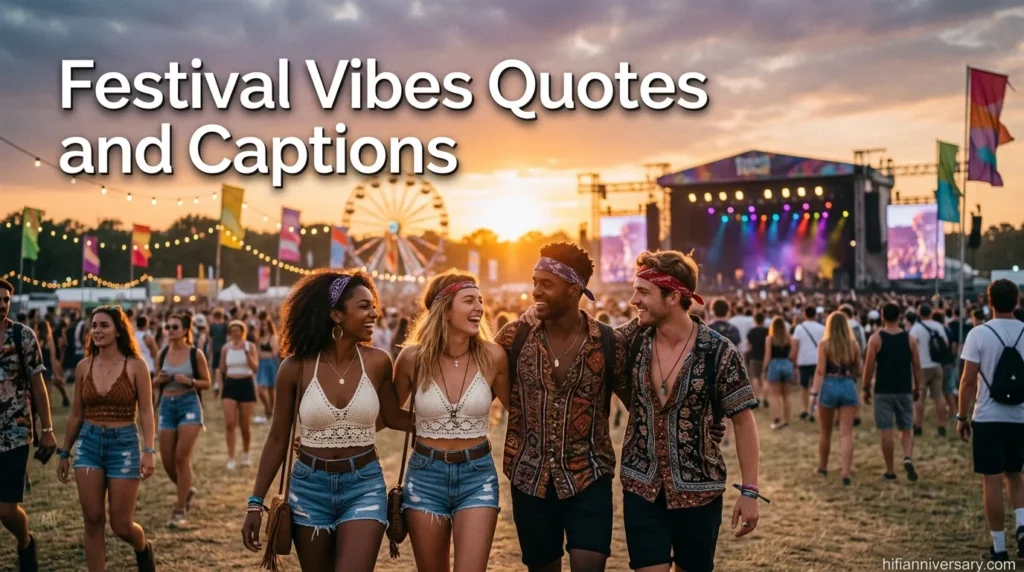 Festival Vibes Quotes and Captions