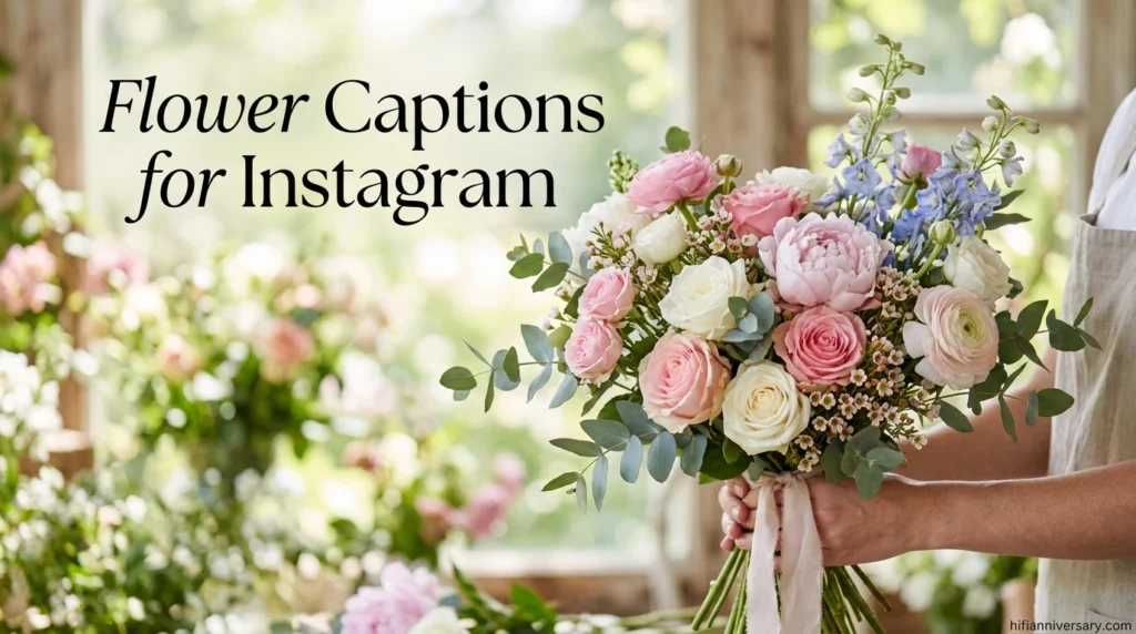 Flower Captions for Instagram