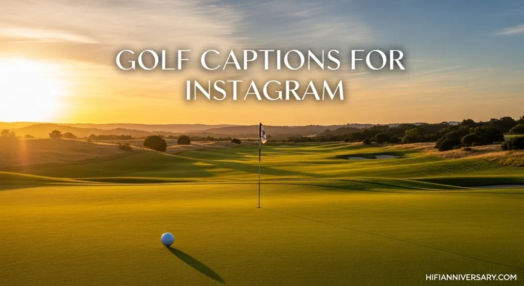 Golf Captions for Instagram