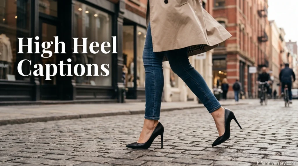 High Heel Captions