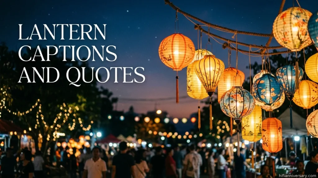 Lantern Captions and Quotes
