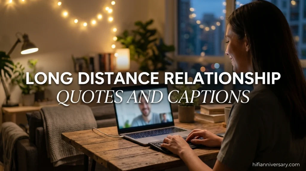 Long Distance Relationship Quotes and Captions