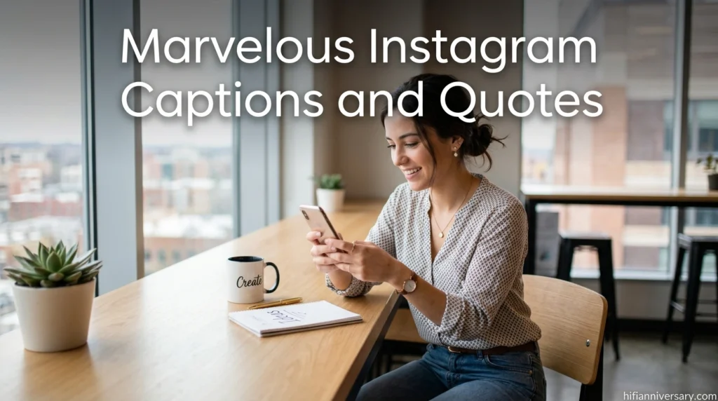 Marvelous Instagram Captions and Quotes