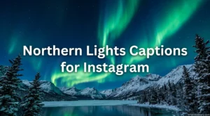 Northern Lights Captions for Instagram That Will Make Your Posts Glow