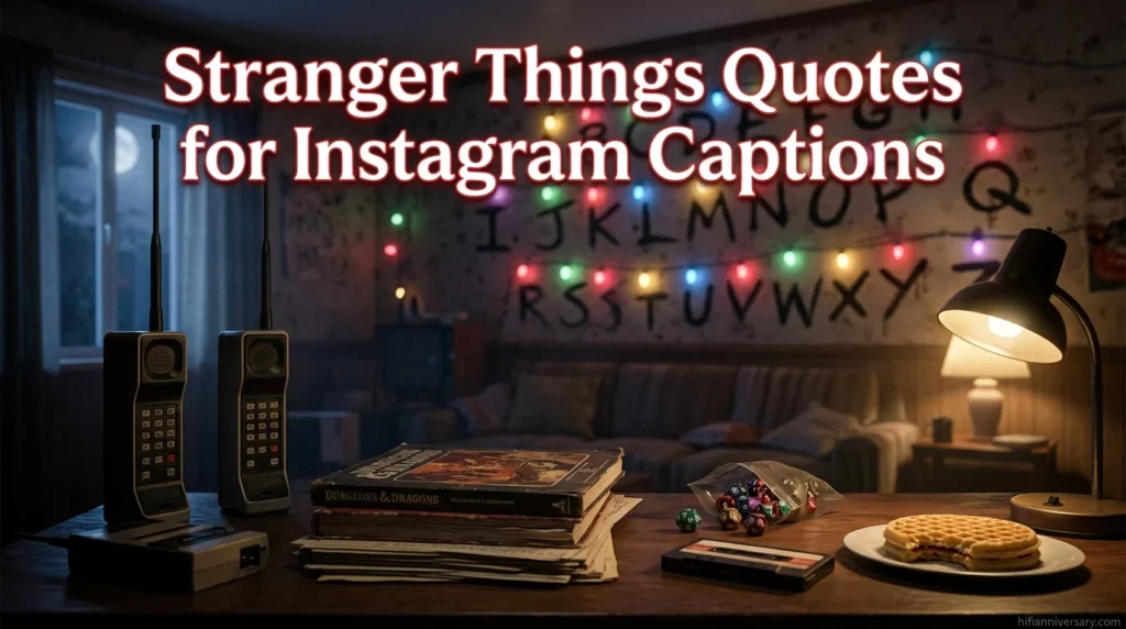 Stranger Things Quotes for Instagram Captions