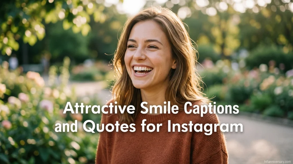Attractive Smile Captions and Quotes for Instagram