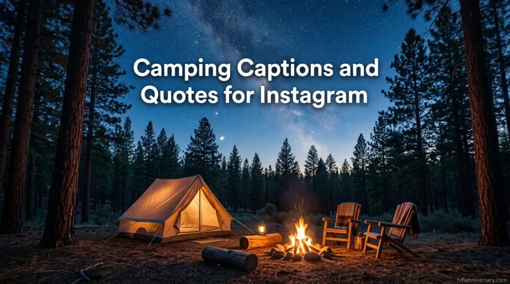 Camping Captions and Quotes for Instagram