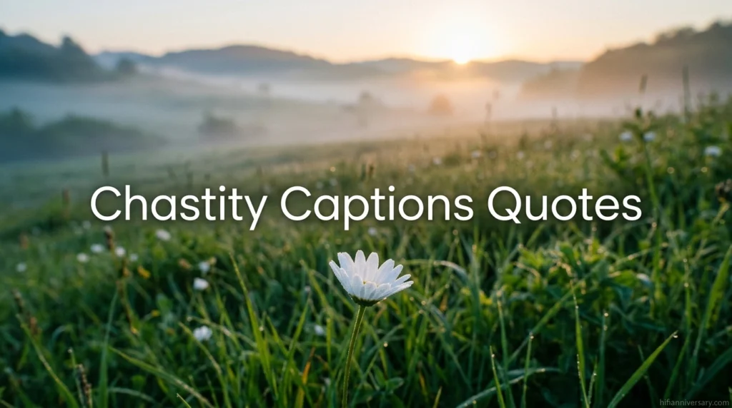 Chastity Captions Quotes