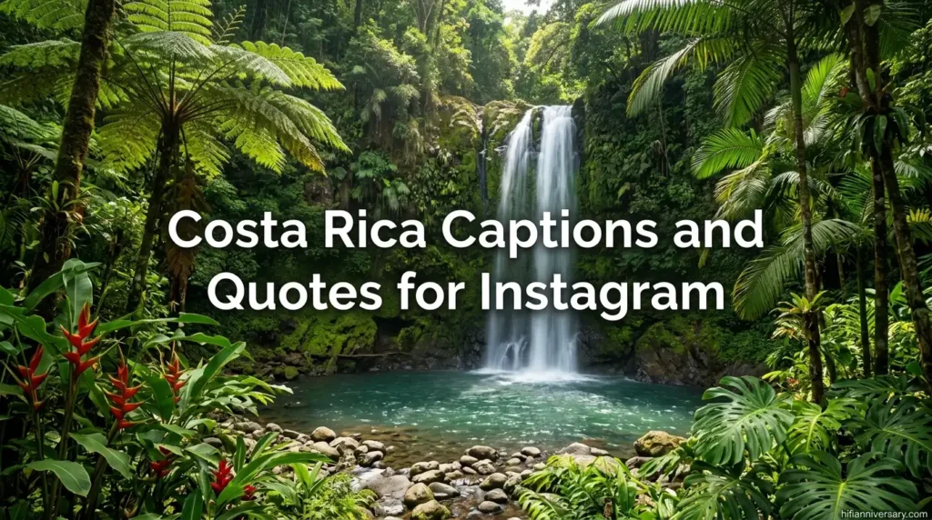 Costa Rica Captions and Quotes for Instagram