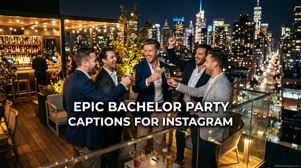 Epic Bachelor Party Captions for Instagram