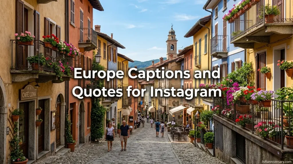 Europe Captions and Quotes for Instagram