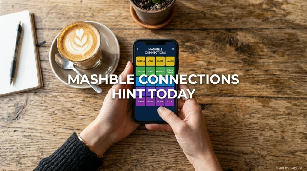Mashble Connections Hint Today