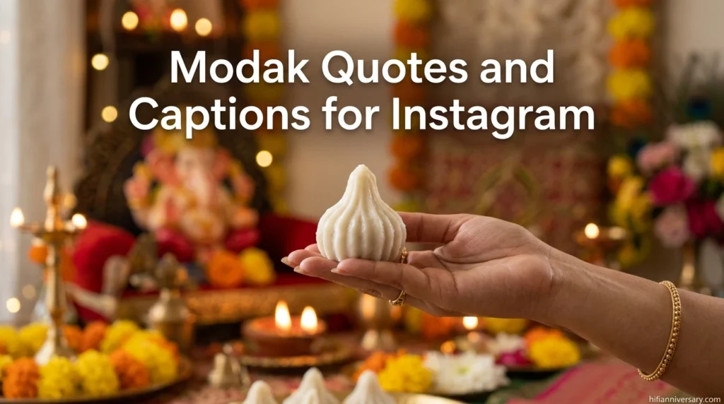 Modak Quotes and Captions for Instagram