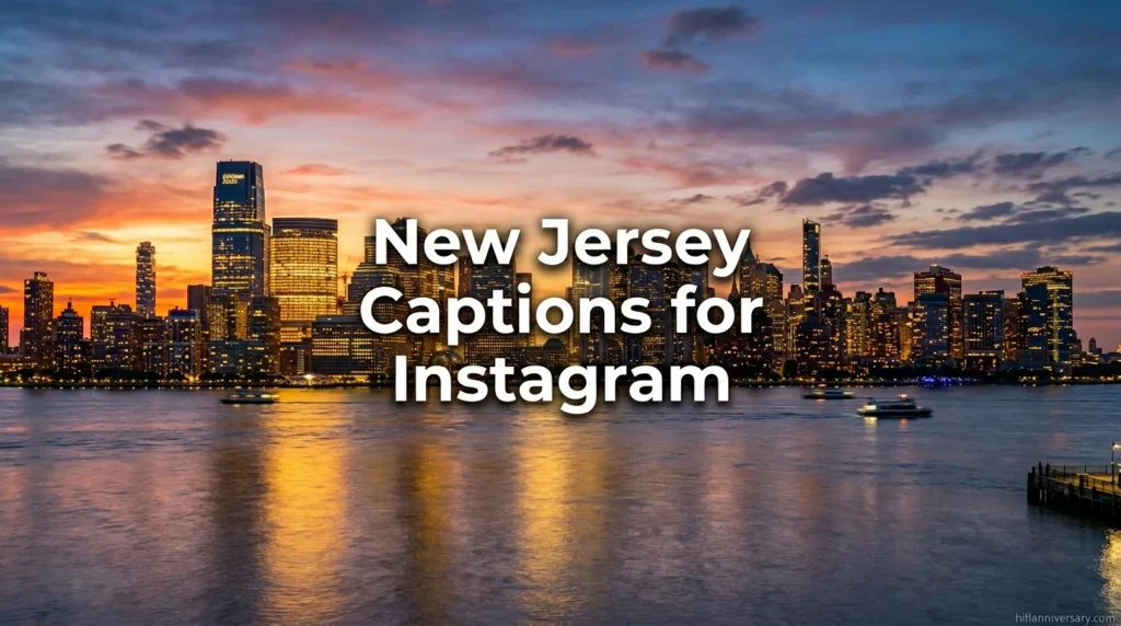 New Jersey Captions for Instagram