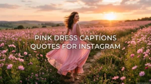 Pink Dress Captions and Quotes for Instagram: 500+ Cute, Aesthetic & Trendy Ideas