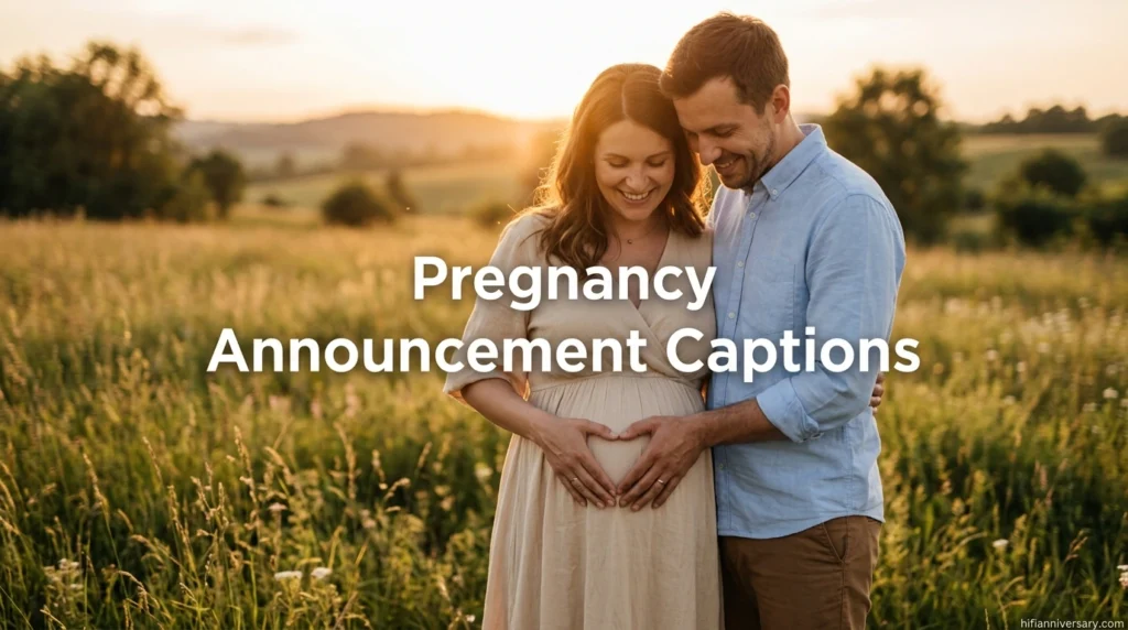 Pregnancy Announcement Captions