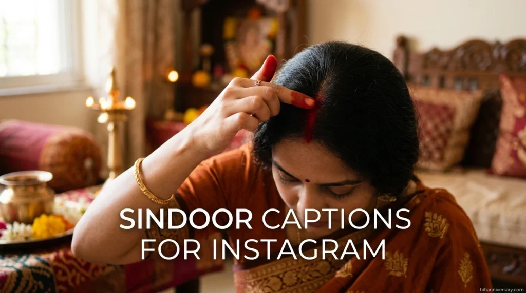 Sindoor Captions for Instagram