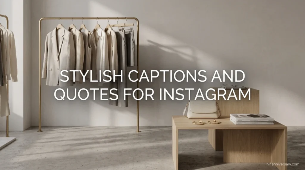 Stylish Captions and Quotes for Instagram